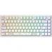 Клавиатура Dark Project ALU81 Terra Nova PBT RGB Mech G3MS Moonstone White (DPKB_NOVA_81_ANSI_WHITE_UA)