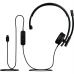 Наушники Logitech H570e Corded for Business Mono Teams USB-C Black (981-001427)