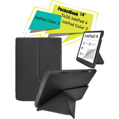 Чохол до електронної книги BeCover Ultra Slim Origami PocketBook 743G InkPad 4/InkPad Color 2/InkPad Color 3 (7.8