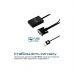 Кабель мультимедийный HDMI to VGA/USB prolink-v2h.black Promate (prolink-v2h.black)