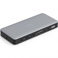 Порт-репликатор Digitus USB-C > 2xHDMI/DP/2xUSB-A/USB-C/SD/MicroSD/RJ54/DC/Audio (DA-70917)