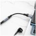 Переходник USB-C to 3.5mm F 0.12m Black HOCO (6942007608886)