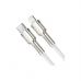 Дата кабель USB-C to Lightning 2.0m Cafule Metal PD 20W white Baseus (CATLJK-B02)