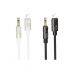 Кабель мультимедийный Lightning to 3.5mm M 1.0m black BOROFONE (6941991117749)