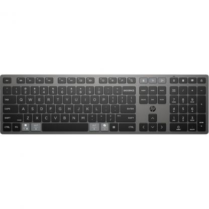 Клавіатура HP 720 Multi-Device Rechargeable Wireless/Bluetooth UA Black (9T5B1AA)