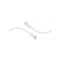 Дата кабель USB-C to USB-C 2.0m 60W PD EcoLine-CC200 white Promate (ecoline-cc200.white)