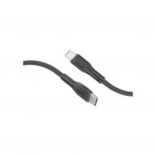 Дата кабель USB-C to USB-C 2.0m 3A xCord-CC200 black Promate (xcord-cc200.black)