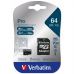Карта пам'яті Verbatim 64GB microSDXC class 10 UHS-III PRO (47042)