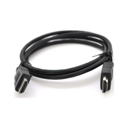 Кабель мультимедийный HDMI M to HDMI M 1.2m V1.4 black Merlion (YT-HDMI(M)/(M)-1.2mW-H181)