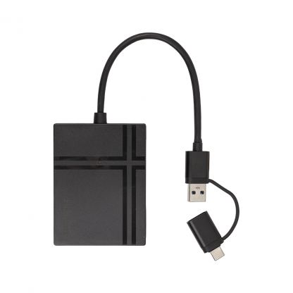 Считыватель флеш-карт HiSmart CF + SD + TF + MS + XD (CA913824)