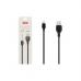 Дата кабель USB 2.0 AM to Lightning 2.0m 2.1A black XO (XO-NB-103-L-2-BK)