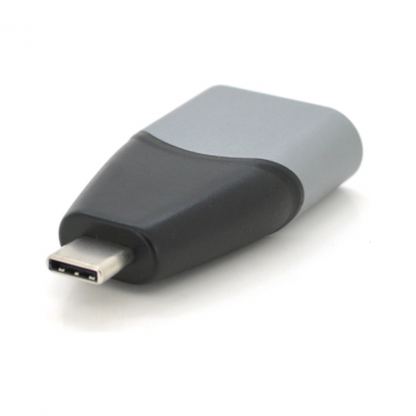 Перехідник USB-C M to miniDisplayPort F black-gray Voltronic (YT-A-Type-C(M)/MiniDP(F)/27023)