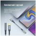Переходник USB-C to 3.5mm F 0.14m gray ColorWay (CW-AD-CJ)