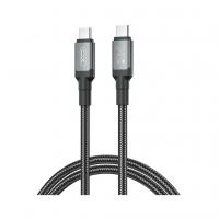 Дата кабель USB-C to USB-C 1.0m 240W black XO (NBQ264A_С_Black)