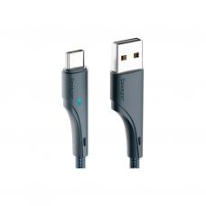 Дата кабель USB 2.0 AM to USB-C 0.25m black Essager (EXCT-LSB01)