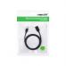 Дата кабель USB 3.0 AM/AF 0.5m US129 black UGREEN (30125)