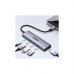 Порт-репликатор Ugreen Dock CM511 5in1 USB3.1 Type-C --> HDMI 60Hz/3xUSB-А 3.0/Type-C/PD 100W (15597)