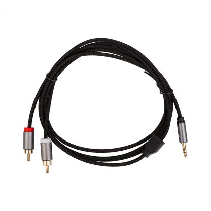 Кабель мультимедійний 3.5mm M to 2xRCA M 1.8m Cabletime (CA914005)