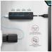 Концентратор AXAGON USB 3.1 to 4xUSB 3.0 black (HUE-C1A)
