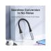 Перехідник Lightning to 3.5mm 0.1m cotton braided aluminum gray Vention (BMBHA)