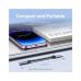 Перехідник Lightning to 3.5mm 0.1m cotton braided aluminum gray Vention (BMBHA)