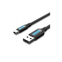 Дата кабель USB 2.0 AM to Mini 5P 2.0m black Vention (COMBH)