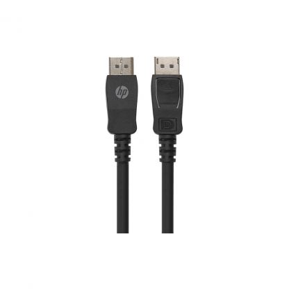 Кабель мультимедийный DisplayPort M to DisplayPort M 1.0m V1.2 4K60Hz black HP (HP_DHC-DP01-1M)