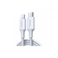 Дата кабель USB-C to Lightning 1.0m 3A US171 white Ugreen (10493)
