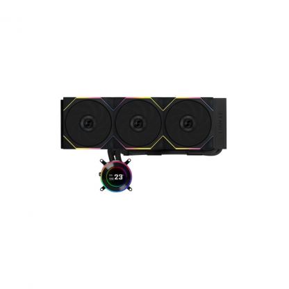 Система рідинного охолодження Lian Li HydroShift II LCD-C 360TL, Black (G89.GHS2LCD36TB.00)