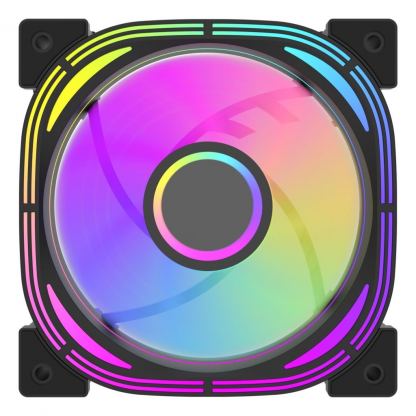 Кулер для корпуса DARKFLASH INF24 3IN1(PWM) BLACK