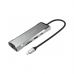 Порт-репликатор J5create Dock-Station USB-C 10Gbps, 7-in-1 (хаб/HDMI/PD/картридер) (JCD393-N)