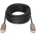 Кабель мультимедійний HDMI M to HDMI M 10m 8K AOC hybrid-fiber black Digitus (AK-330126-100-S)