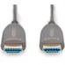 Кабель мультимедійний HDMI M to HDMI M 10m 8K AOC hybrid-fiber black Digitus (AK-330126-100-S)