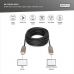 Кабель мультимедійний HDMI M to HDMI M 10m 8K AOC hybrid-fiber black Digitus (AK-330126-100-S)