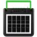 Акустическая система NEWVEW NV-9218 Solar Panel/BT/USB/TF/FM Green (NWVW-NV-9218-GN)