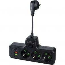 Мережевий фільтр живлення XoKo XK-SPW-3-2-1-BK