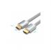 Кабель мультимедійний HDMI M to HDMI M 1.0m V2.0 4K60Hz braided aluminum alloy gray Vention (AABIF)