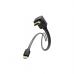 Кабель мультимедийный HDMI M to HDMI M 2.0m V2.0 4K60Hz 90° corner PVC black Vention (AAQBH)