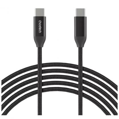 Дата кабель USB-C to USB-C 1.0m + 2.0m PD3.1 240W 2pcs Choetech (XCC-1060)