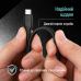 Дата кабель USB-C to USB-C 1.0m 3A 60W textured PVC black ColorWay (CW-CBPDCC094-BK)