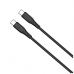 Дата кабель USB-C to USB-C 1.0m 3A 60W textured PVC black ColorWay (CW-CBPDCC094-BK)