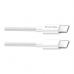 Дата кабель USB-C to USB-C 2.0m 5A 100W zinc alloy braided white ColorWay (CW-CBPDCC099-WT)