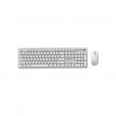 Комплект Gembird Slim Pro Business Wireless White (KBS-WPS-01-W-CYRL)