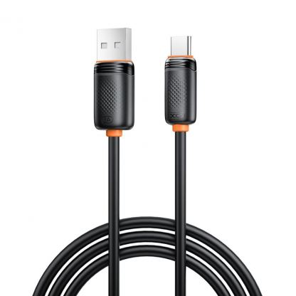 Дата кабель USB 2.0 AM to USB-C 1.0m 3A black XO (XO-CB-300UC-BK)