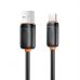Дата кабель USB 2.0 AM to USB-C 1.0m 3A black XO (XO-CB-300UC-BK)