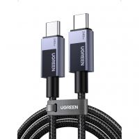 Дата кабель USB-C to USB-C 2.0m PD3.1 240W 480Mbps braided black Ugreen (75732)