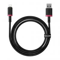 Дата кабель USB 2.0 AM to Lightning 1.0m 2.4A red+black Baseus (P10377801U01-01)