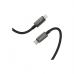 Дата кабель USB 2.0 AM to Lightning 1.2m 30W nylon black Acefast (6974316285410)