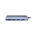 Концентратор Baseus USB 3.0 to 4xUSB 3.0 + USB-C gray (B0005280B811-01)