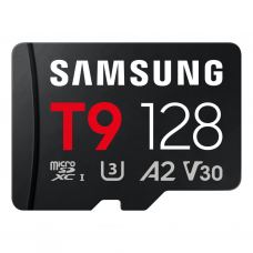 Карта пам'яті Samsung 128GB microSDXC class 10 UHS-I U3 V30 A2 T9 (MB-MH128T/WW)